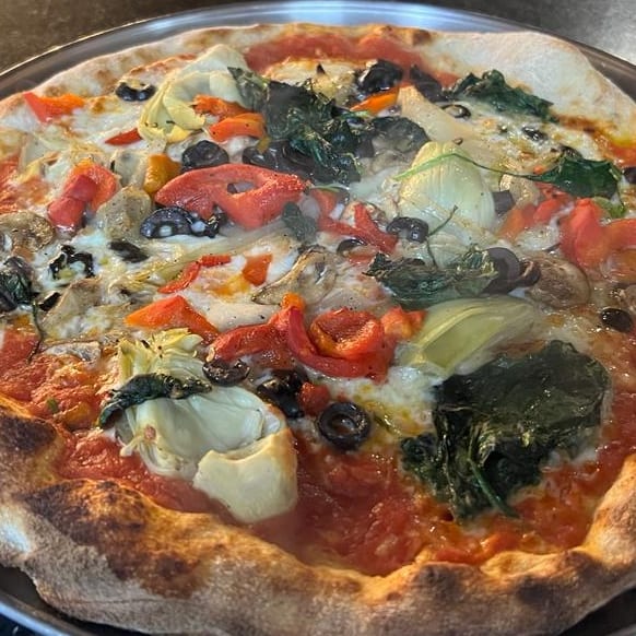 Vegetariana Pizza.
