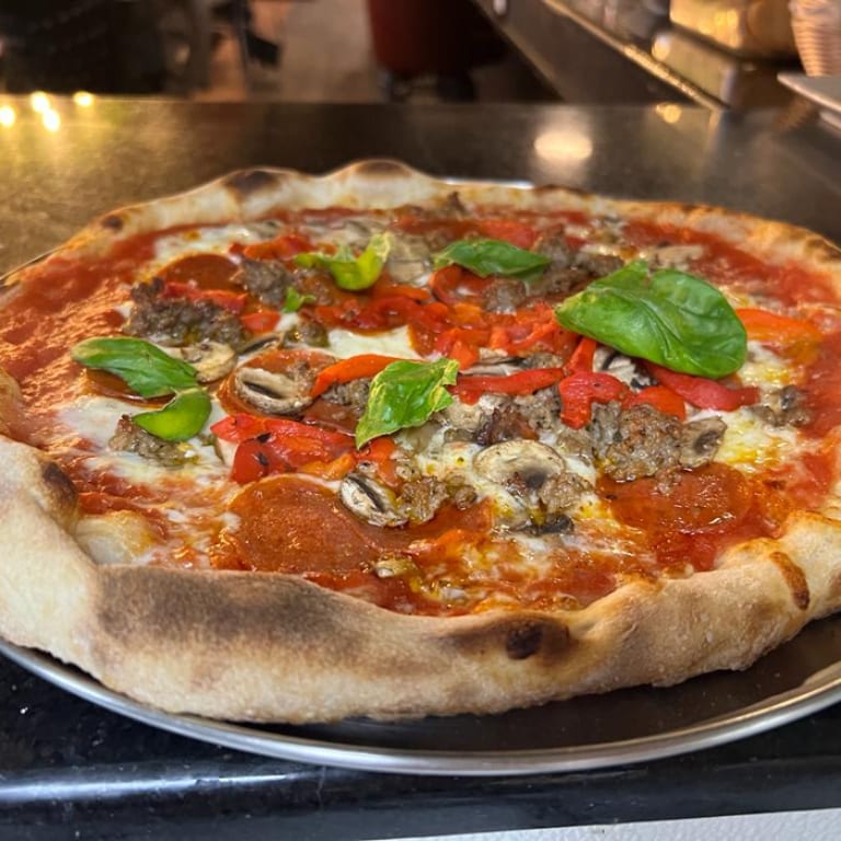 Authentic Margherita Pizza and Italian Delights