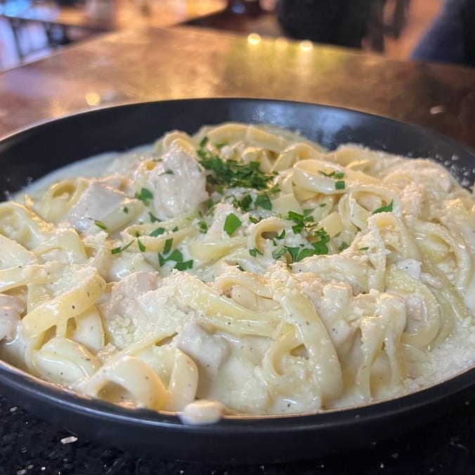 Fettuccine Alfredo.
