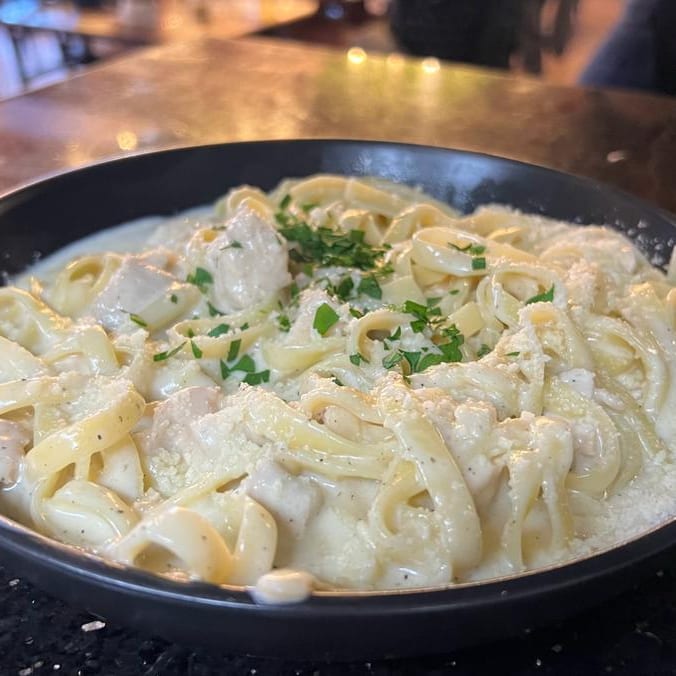 Fettuccini Alfredo.